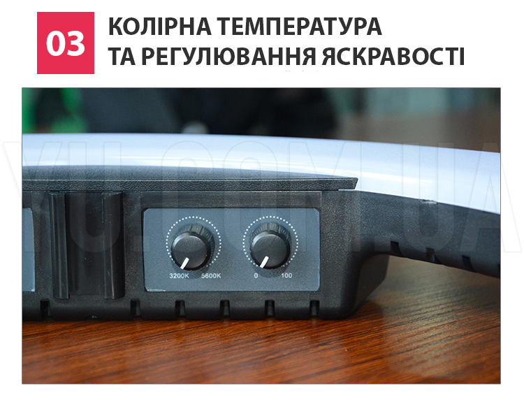 Кільцева LED лампа RL-18 II 45см 55Вт USB WiFi Bluetooth + кріплення для телефону та фотоапарата, пульт, сумка Кільцева LED лампа RL-18 II 45см 55Вт USB WiFi Bluetooth + кріплення для телефону та фотоапарата, пульт, сумка